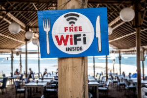 Obtenga WiFi en cualquier lugar Cafetería restaurante